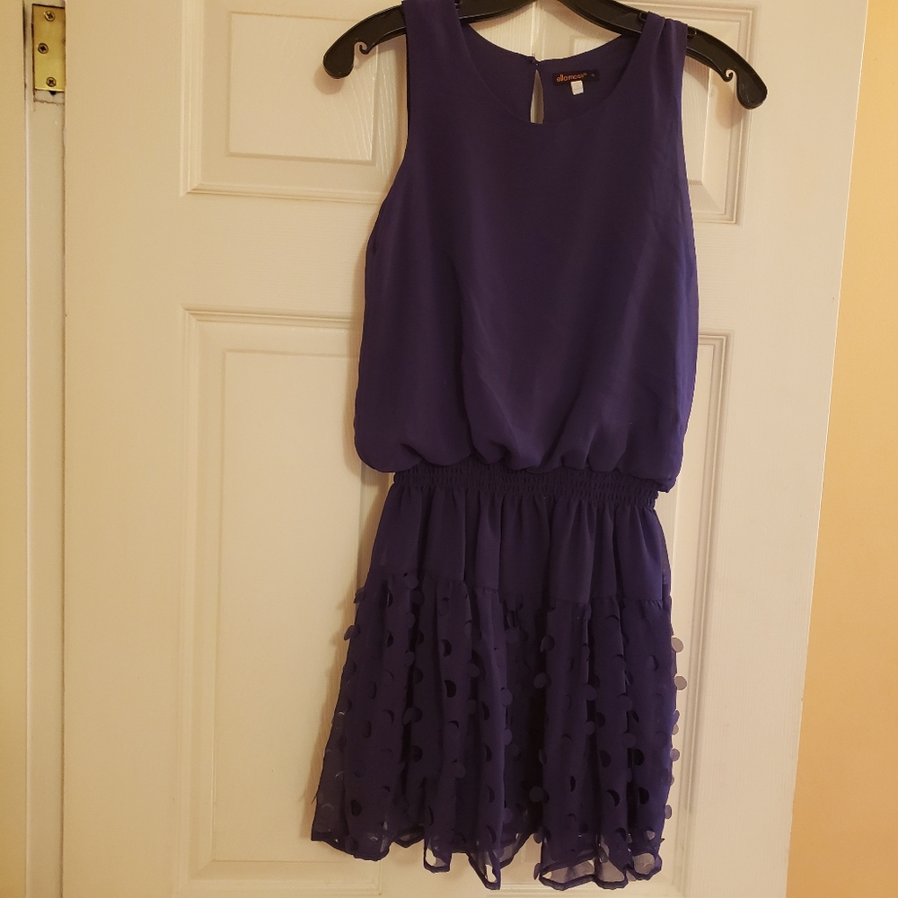 Purple Ella Moss Dress Girls Size 14